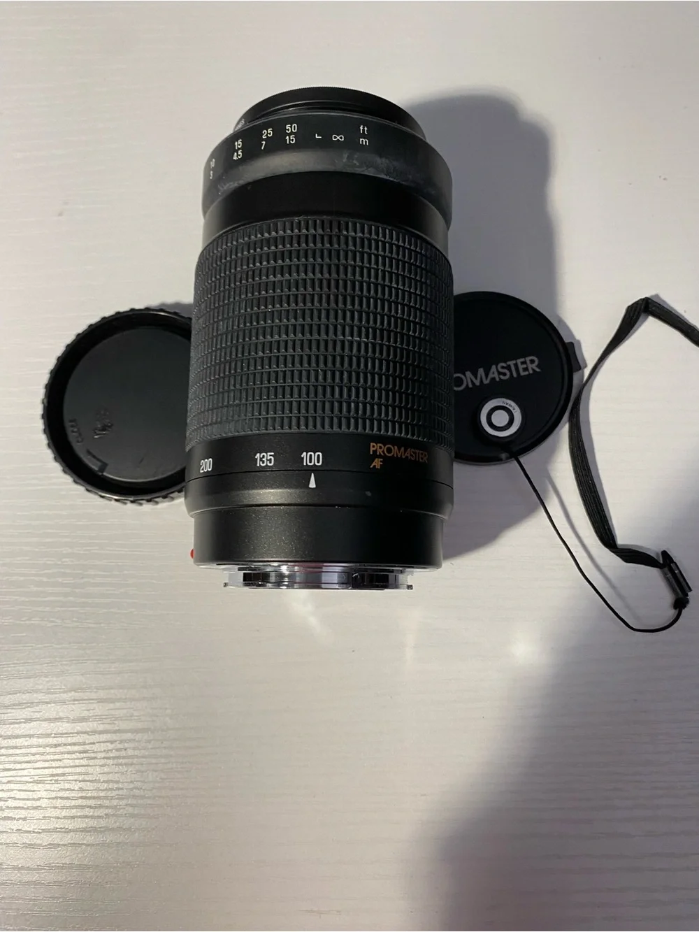 Promaster AF 100-300mm f/5-6.3 Tele-Macro Lens for Canon EF Mount w/ Caps 55mm